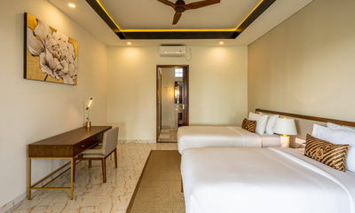 Villa Reillo Twin Bedroom with Study Table | Canggu, Bali