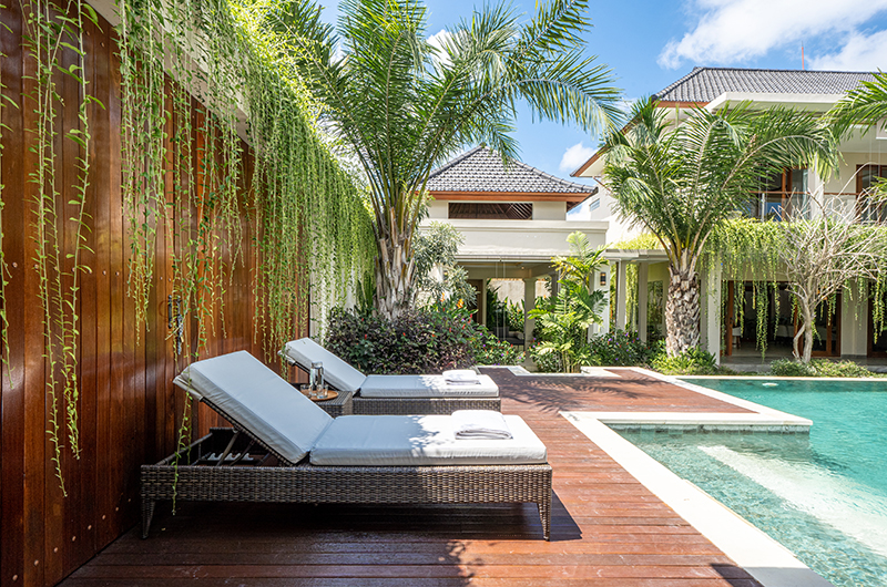 Villa Reillo Pool Side Loungers | Canggu, Bali