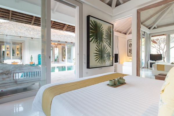 Mia Beach Bedroom with Pool View | Chaweng, Koh Samui