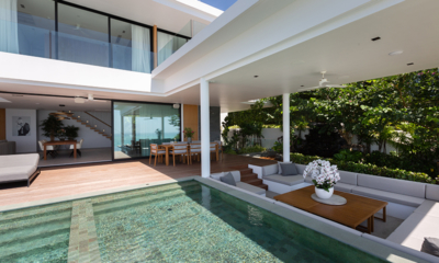 Villa Amylia Pool Side Lounge Area | Chaweng, Koh Samui