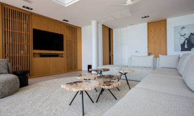 Villa Amylia Lounge Area with TV | Chaweng, Koh Samui