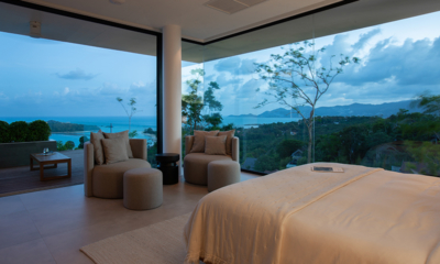 Villa Amylia Bedroom at Night | Chaweng, Koh Samui