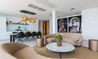 Villa Amylia Living, Kitchen and Dining Area | Chaweng, Koh Samui