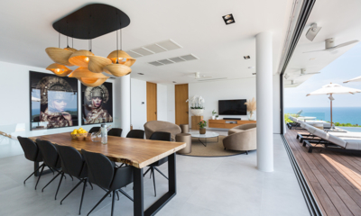 Villa Amylia Living and Dining Area | Chaweng, Koh Samui