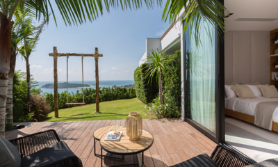Villa Amylia Bedroom and Balcony with View | Chaweng, Koh Samui
