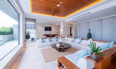Maya Anda Villa Indoor Lounge Area with View | Surin, Phuket
