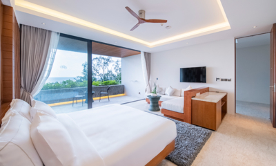 Maya Anda Villa Bedroom with Sofa and View | Surin, Phuket