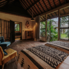 Bedulu Cliffside Twin Bedroom with Seating Area | Ubud, Bali