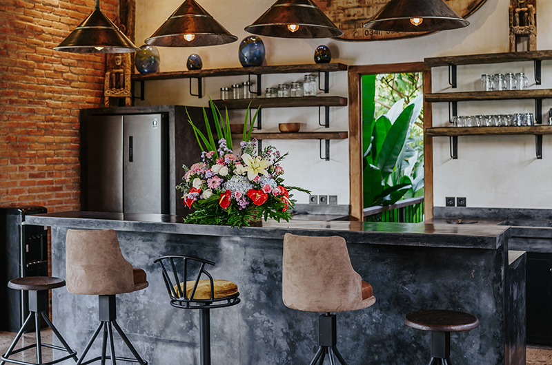 Bedulu Cliffside Kitchen with Breakfast Bar | Ubud, Bali