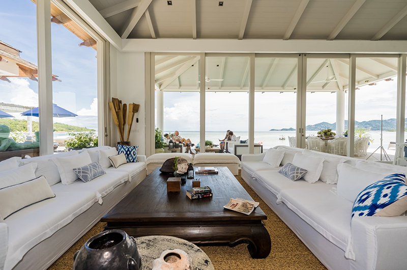 Mia Ocean Living Room with Ocean View | Chaweng, Koh Samui