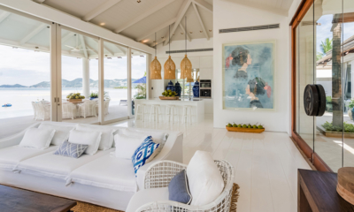 Mia Ocean Living Area with Sea View | Chaweng, Koh Samui