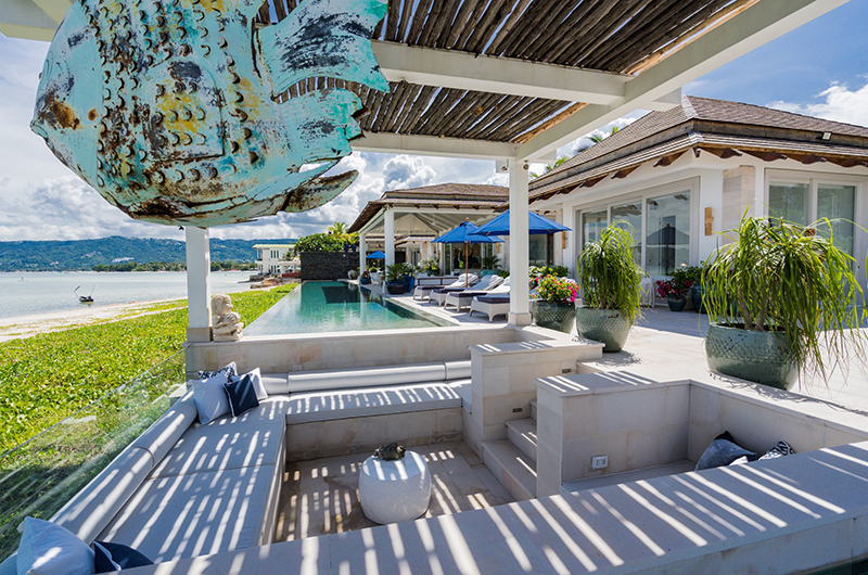 Mia Ocean Pool Side Seating Area | Chaweng, Koh Samui