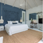Mia Palm Bedroom with Hanging Lamps | Chaweng, Koh Samui