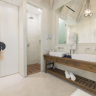Mia Palm His and Hers Bathroom with Mirror | Chaweng, Koh Samui