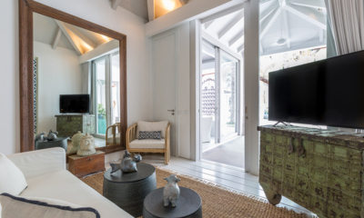 Mia Palm Bedroom with Sofa and TV | Chaweng, Koh Samui