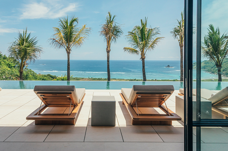 House of Herring Pool Side Loungers with Sea View | Selong Belanak, Lombok