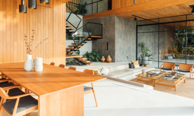 House of Herring Living and Dining Area with Up Stairs | Selong Belanak, Lombok