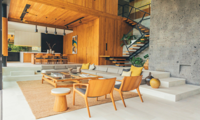 House of Herring Indoor Living Area with Up Stairs | Selong Belanak, Lombok