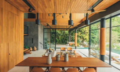 House of Herring Indoor Dining Area with View | Selong Belanak, Lombok
