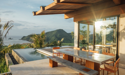 Villa Kami Pool Side Dining Area | Selong Belanak, Lombok