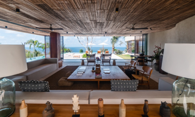 Villa Solah Living Area with Sea View | Selong Belanak, Lombok
