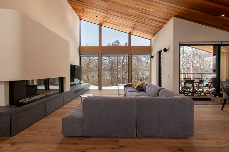 Shion Indoor Living Area | Niseko, Japan