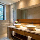 Zai On His and Hers Bathroom | Niseko, Japan