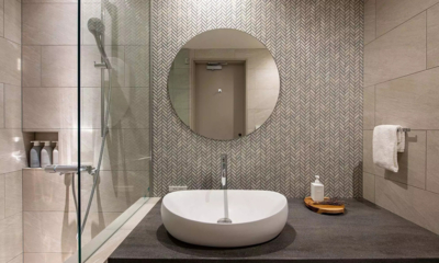 Zai On Bathroom with Mirror | Niseko, Japan