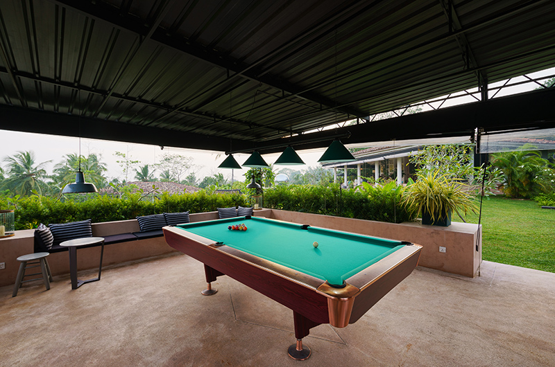 Villa Mine Open Plan Lounge with Billiard Table | Talpe, Sri Lanka