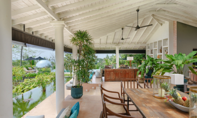 Villa Mine Dining Area with View | Talpe, Sri Lanka