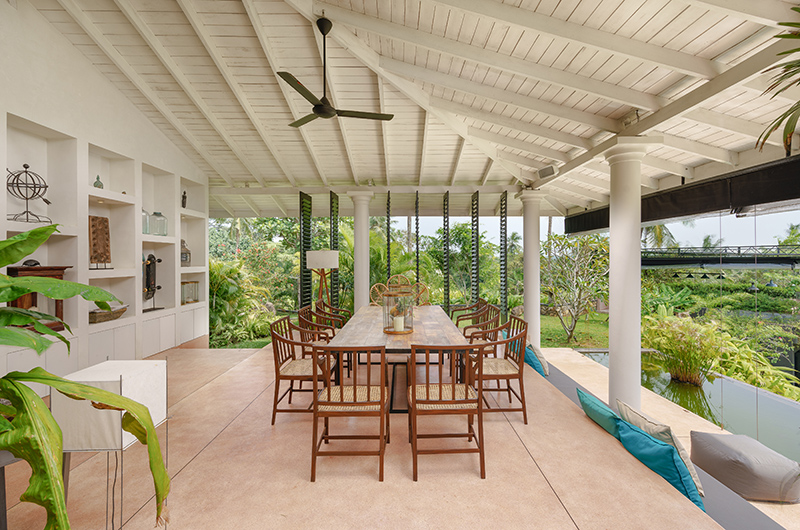 Villa Mine Dining Area | Talpe, Sri Lanka
