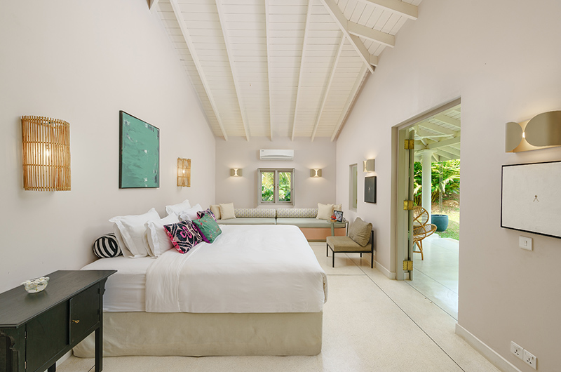 Villa Mine Bedroom with Seating Area | Talpe, Sri Lanka