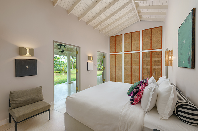 Villa Mine Bedroom with Outdoor View | Talpe, Sri Lanka