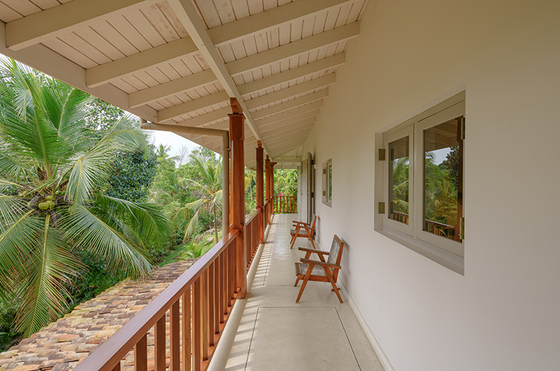 Villa Mine View from Balcony | Talpe, Sri Lanka Villa Mine View from Balcony | Talpe, Sri Lanka