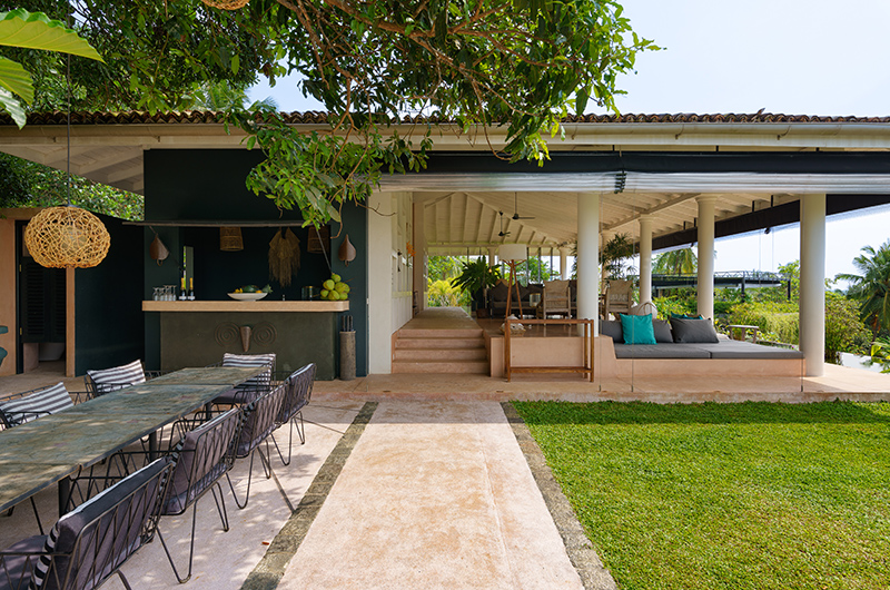 Villa Mine Open Plan Dining Area | Talpe, Sri Lanka