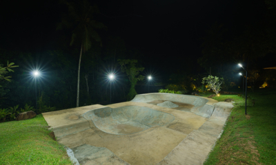 Villa Mine Skate Area at Night | Talpe, Sri Lanka