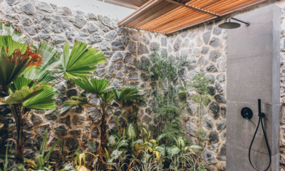 Tampah Hills Villa Keluarga Open Plan Shower | Selong Belanak, Lombok