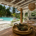 Braganza House Pool Side Dining Area | Galle, Sri Lanka