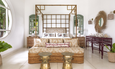 Braganza House Palm Suite Bedroom with Sofa | Galle, Sri Lanka