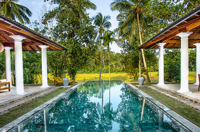 Kumbura Villa Gardens and Pool with View | Galle, Sri Lanka