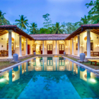Kumbura Villa Pool at Night | Galle, Sri Lanka