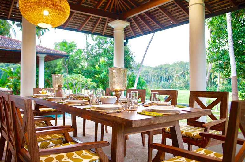 Kumbura Villa Dining with View | Galle, Sri Lanka