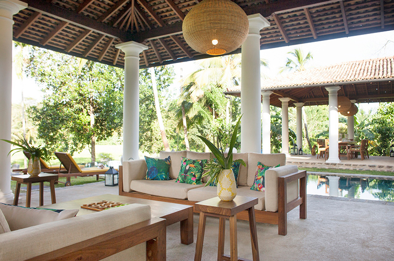 Kumbura Villa Pool Side Dining with View | Galle, Sri Lanka