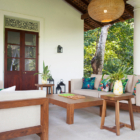 Kumbura Villa Open Plan Lounge Area with Garden View | Galle, Sri Lanka