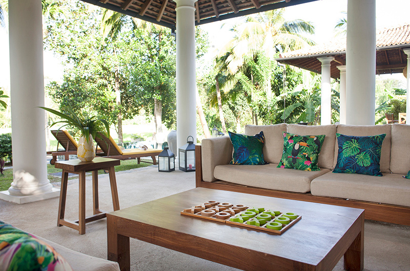 Kumbura Villa Lounge Area with View | Galle, Sri Lanka