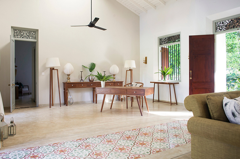 Kumbura Villa Indoor Area | Galle, Sri Lanka