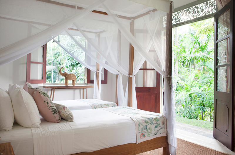 Kumbura Villa Bedroom Two with View | Galle, Sri Lanka