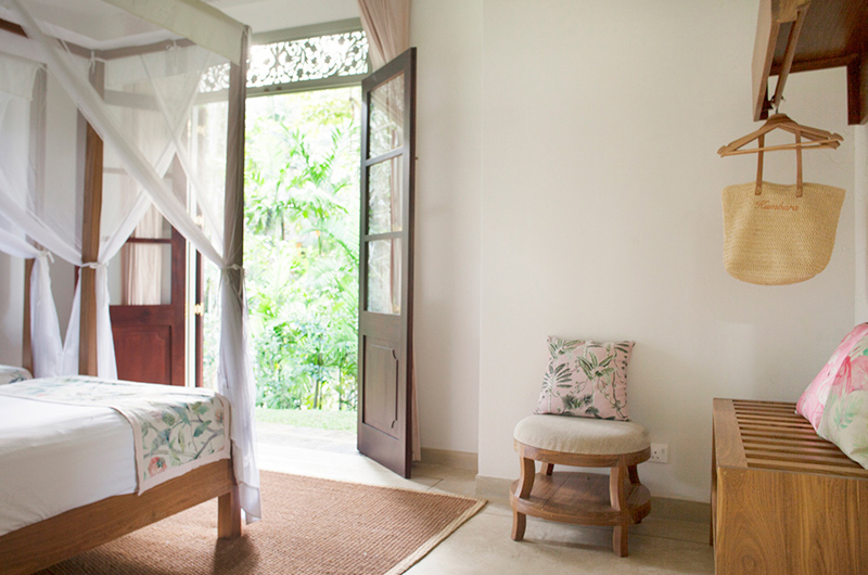 Kumbura Villa Bedroom Two with Twin Beds and View | Galle, Sri Lanka