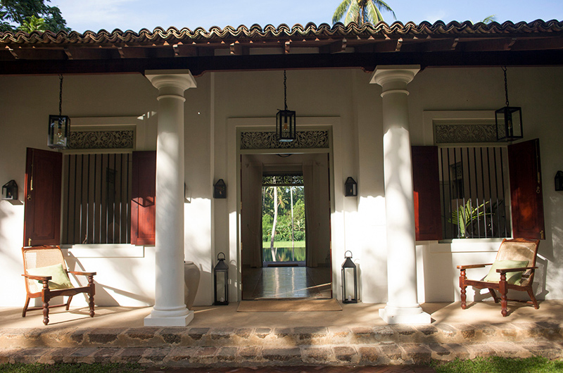 Kumbura Villa Entrance Area | Galle, Sri Lanka