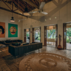Rice House Indoor Living Area | Galle, Sri Lanka